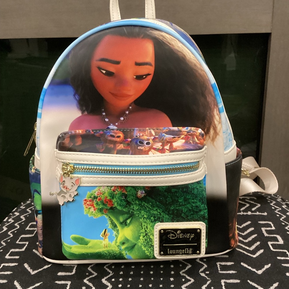 Loungefly Disney Moana Princess Scene Series Mini Backpack